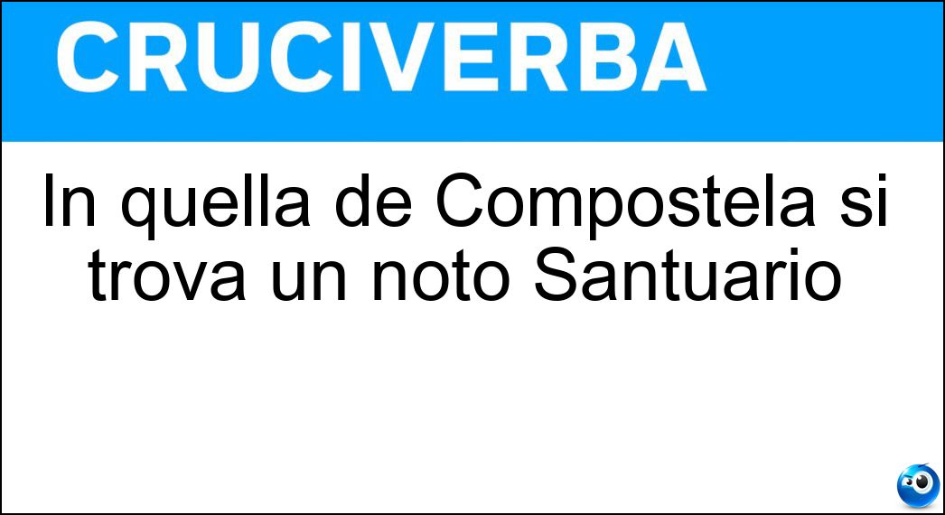 quella compostela