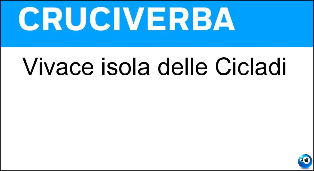 vivace isola