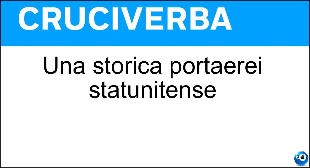 storica portaerei