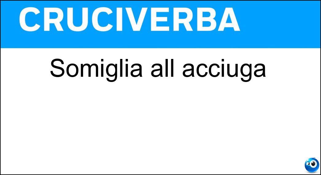 somiglia acciuga