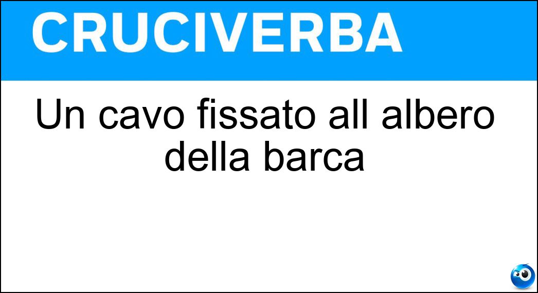 cavo fissato