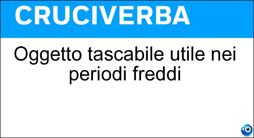 oggetto tascabile