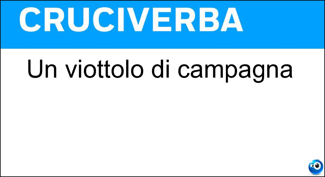 viottolo campagna