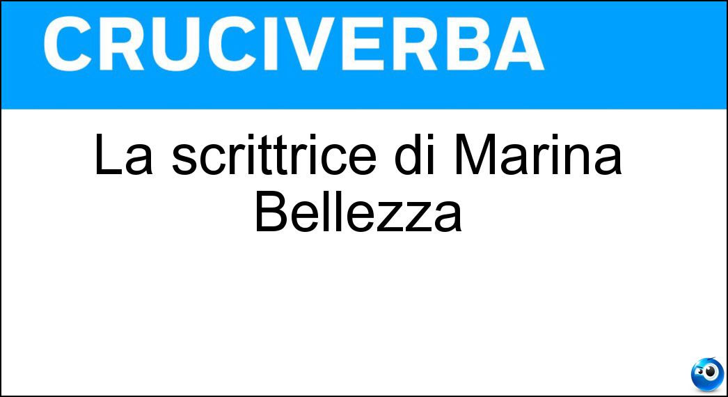 scrittrice marina