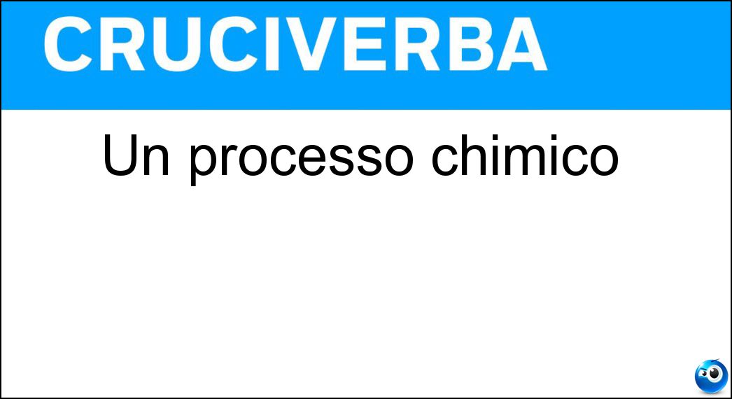 processo chimico