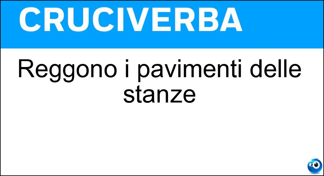 reggono pavimenti