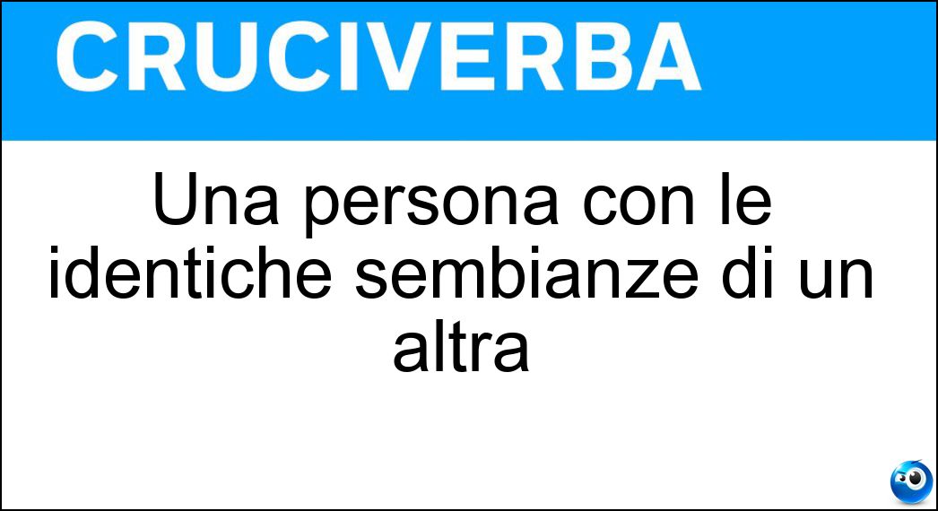 persona identiche