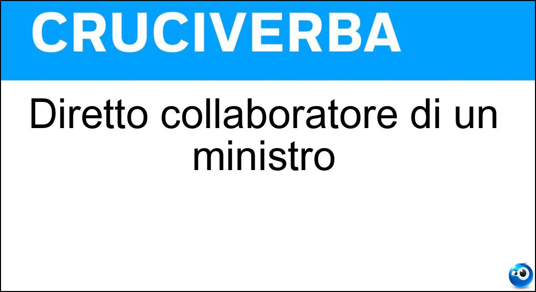 diretto collaboratore