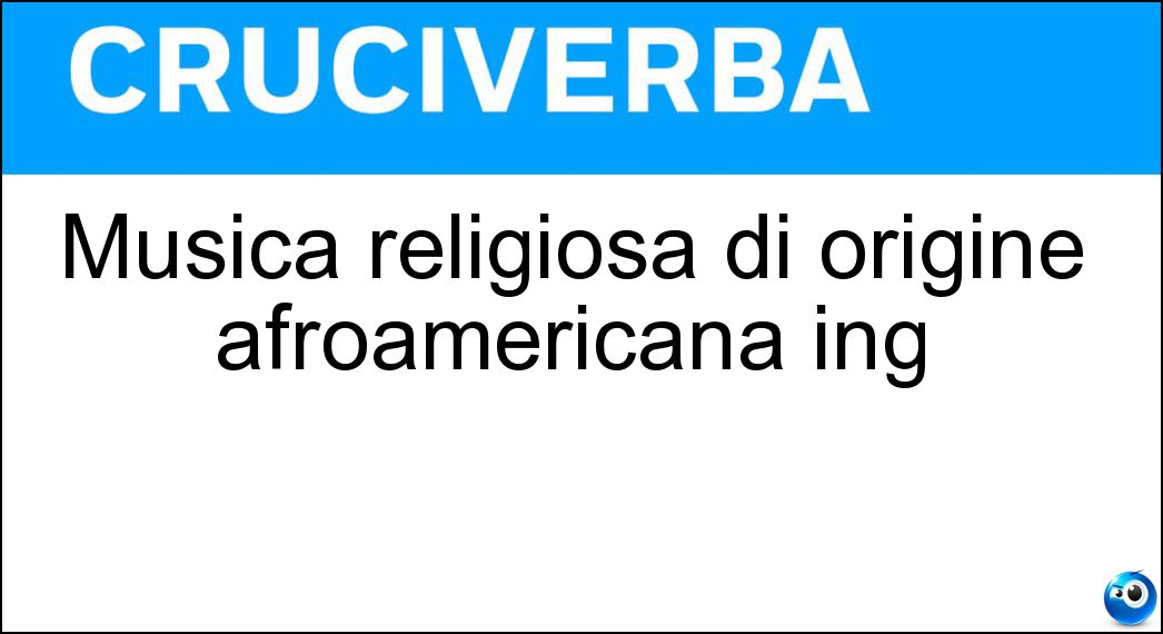 musica religiosa