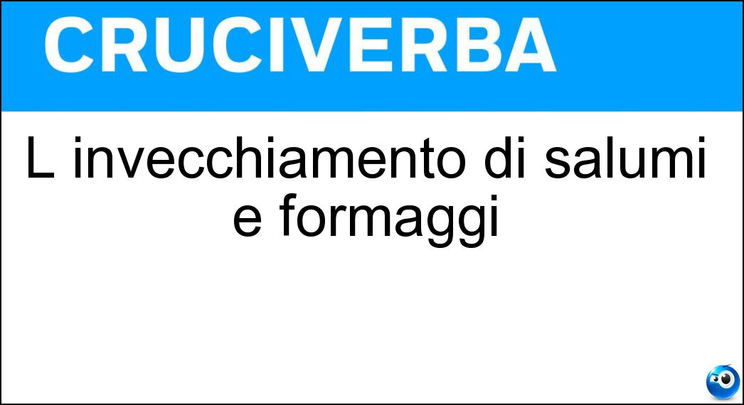 invecchiamento salumi