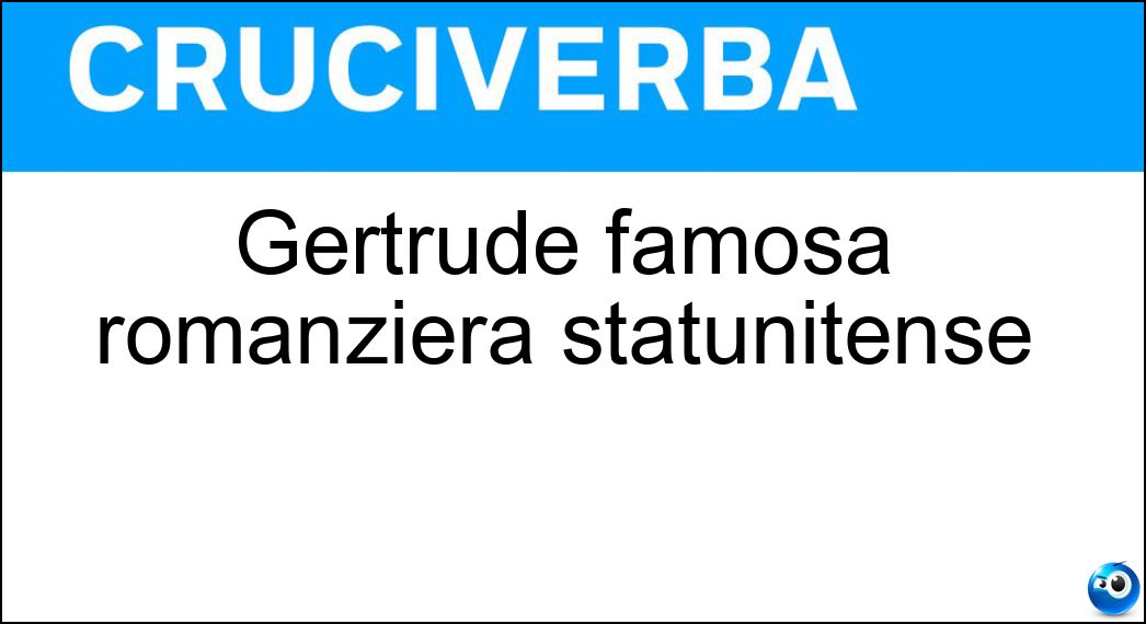 gertrude famosa