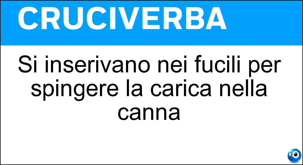 inserivano fucili