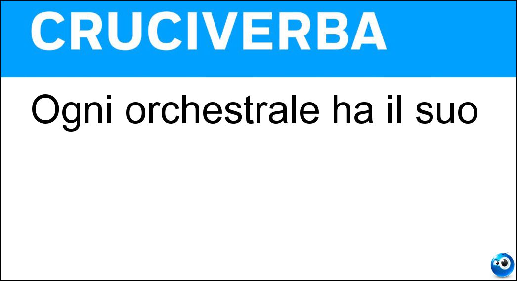 ogni orchestrale