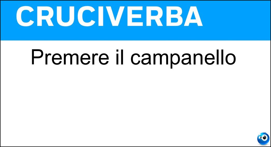 premere campanello