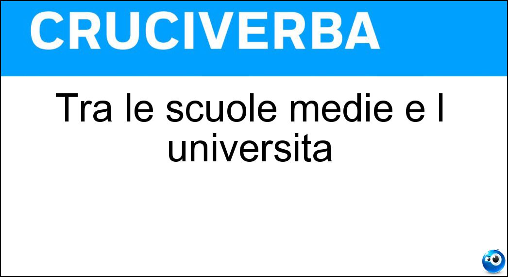 scuole medie