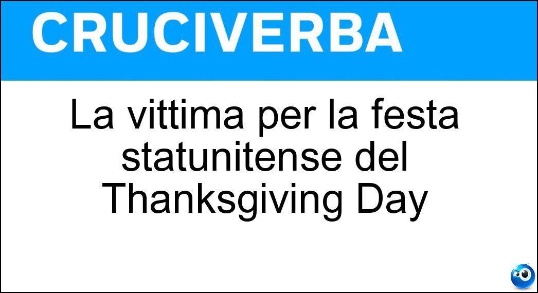 vittima festa