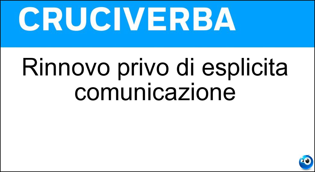 rinnovo privo