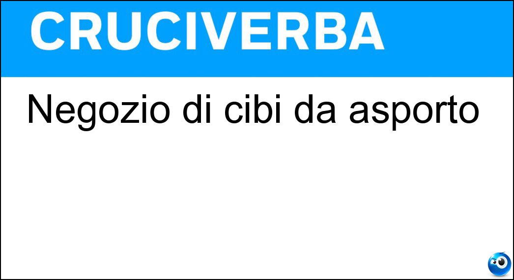 negozio cibi