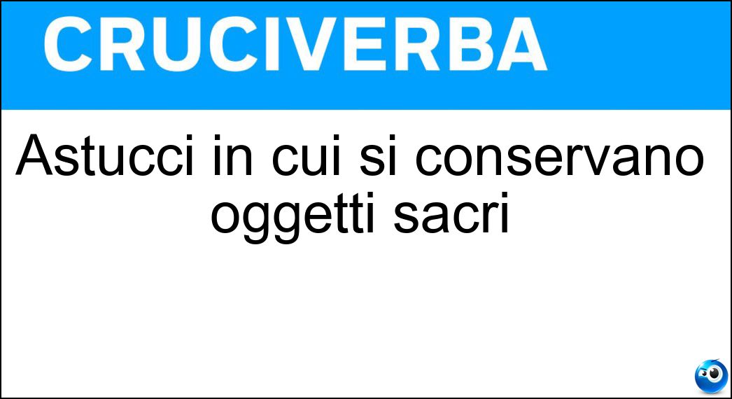 astucci conservano