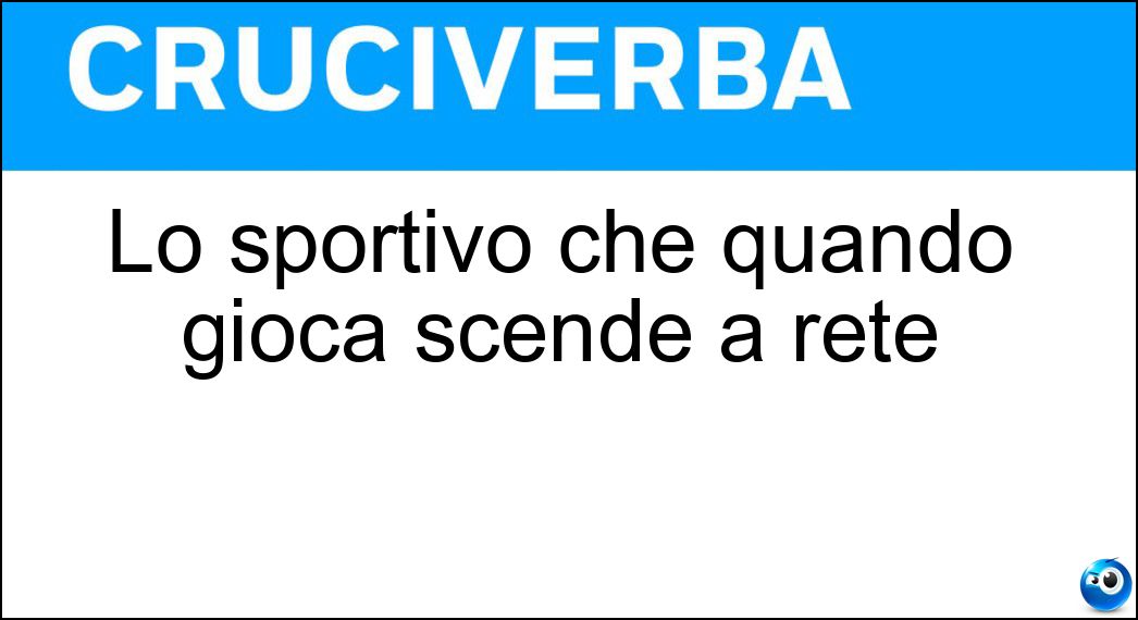 sportivo quando