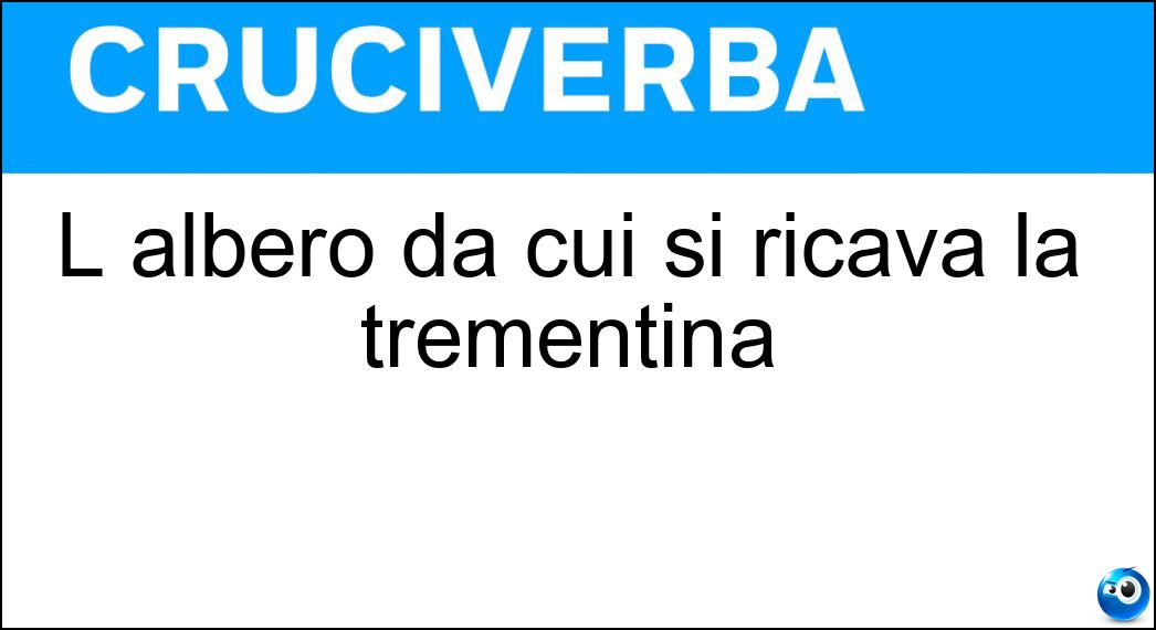 albero ricava