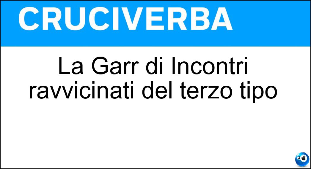 garr incontri