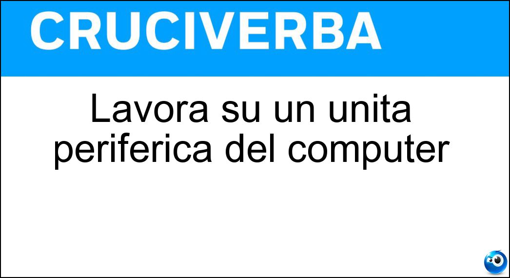 lavora unità