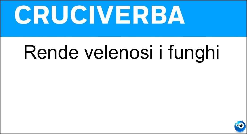 rende velenosi