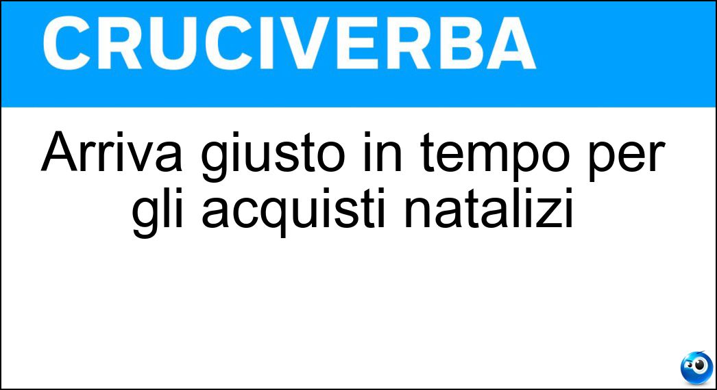 arriva giusto