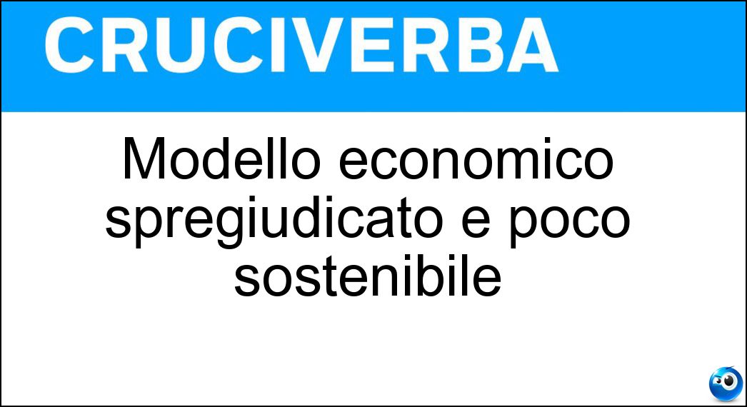 modello economico