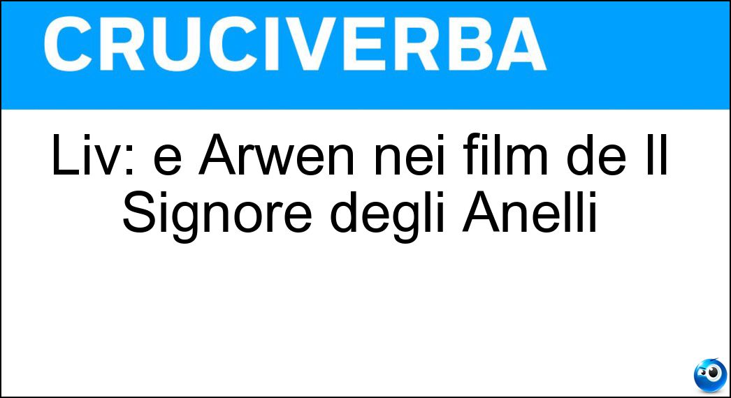 arwen film