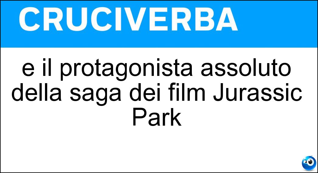 protagonista assoluto