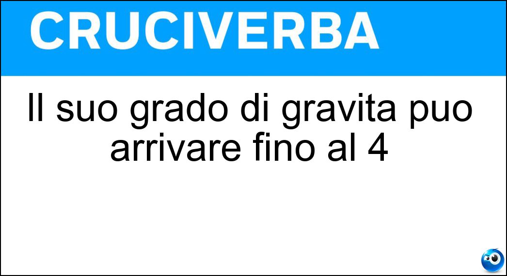 grado gravità