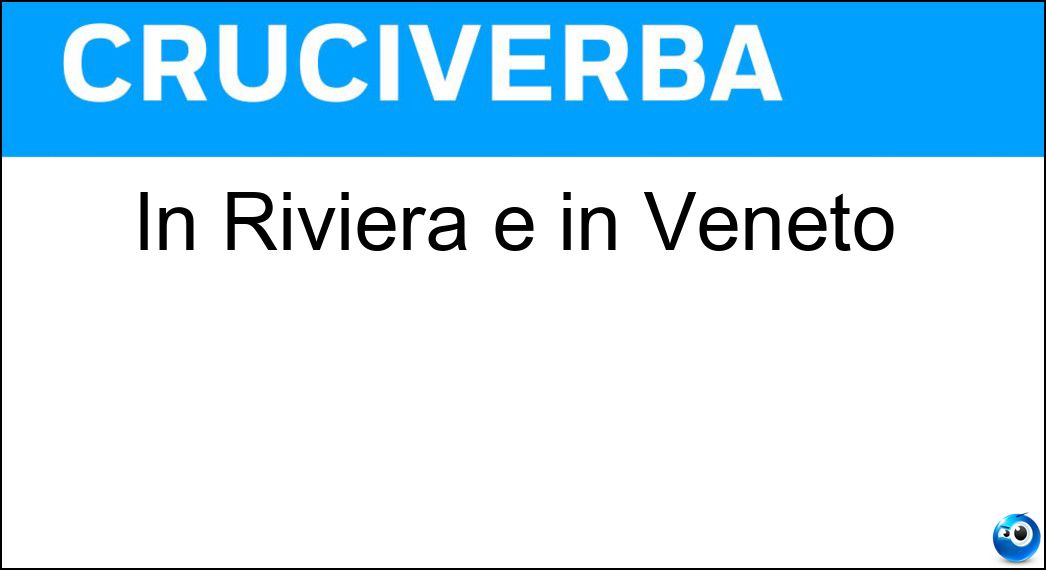 riviera veneto