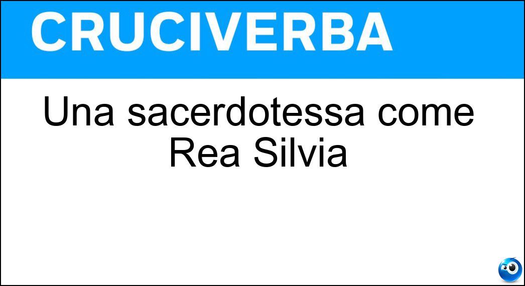 sacerdotessa come