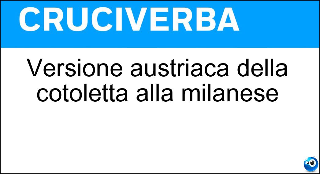 versione austriaca