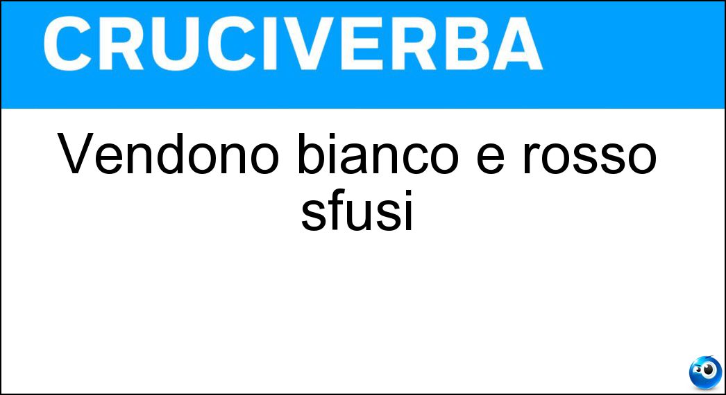 vendono bianco