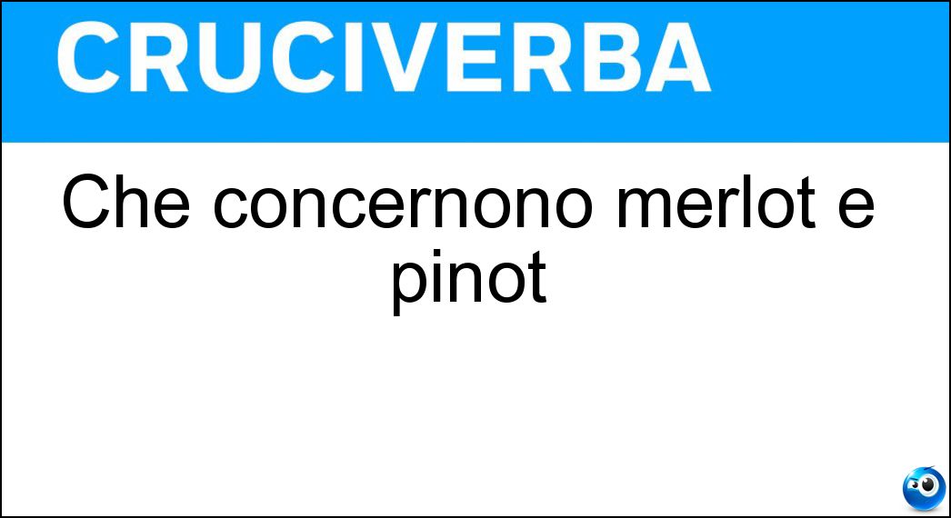 concernono merlot