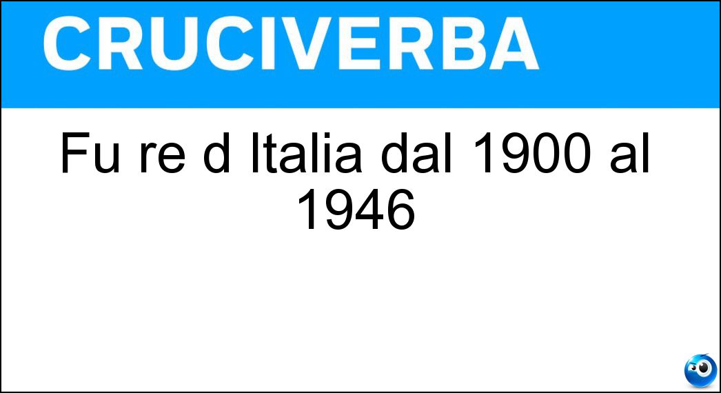 italia 1900
