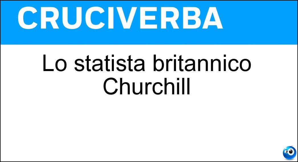 statista britannico