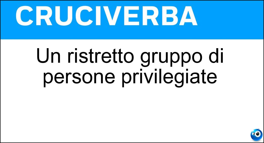 ristretto gruppo